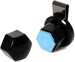 Kamui Roku Chalk Shark Billiards Octagonal Pool Chalk Holder Case - Black - Picture 1 of 5