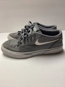 NIKE GTS '16 TXT Lowtop 840300-001 Cool Grey Canvas Men's Lace Up Sneakers Sz 8 - Picture 1 of 9
