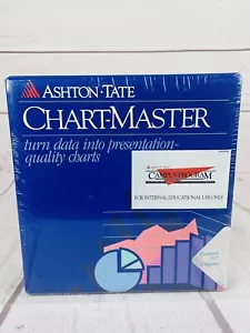 Vintage Original Ashton-Tate Chart-Master Version 6.21 Educational New Sealed - Picture 1 of 12