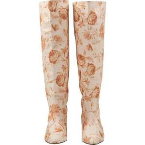 Mother of Pearl Floral Knee-High Boots EU 40 - Picture 1 of 8