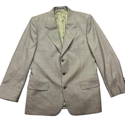 Valentino Uomo Blazer Lana Made in Italy Cappotto Sportivo Business Casual Tg 40 S Vintage