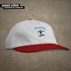 Thrasher Magazine Mark Gonzales Gonz Old Timer Strapback Hat White/Red