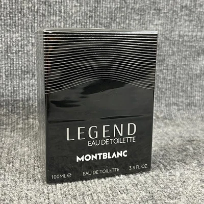Mont Blanc Legend by Mont Blanc 3,3 oz Eau de Toilette colônia masculina nova na caixa - Imagem 1 de 3