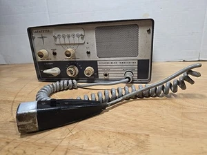 Radio Banda Ciudadanos Modelo HE-15 Lafayette CB Tranciever Años 60 con Micrófono - Imagen 1 de 9
