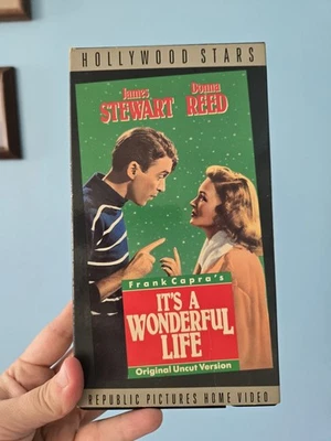  It's A Wonderful Life (VHS, UNCUT)  - Image 1 of 3