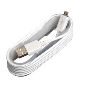 5Ft White USB to Micro USB Cable For Samsung and Android phones - Picture 1 of 1