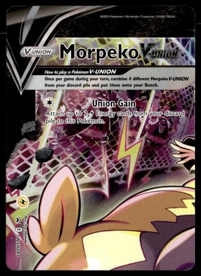 Morpeko V-Union SWSH: Sword & Shield Promo Cards SWSH287 NM Pokémon TCG - Image 1 of 2