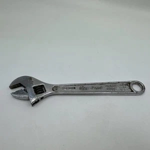 VINTAGE VTG BLUE-POINT BY SNAP ON 8" ADJUSTABLE WRENCH USA FORGED - ALLOY STEEL - Picture 1 of 8