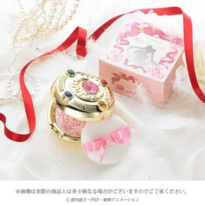 Bandai Sailor Moon 20th anniversary Miracle Romance Makeup Powder with bag Japan - Picture 1 of 8
