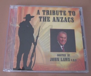 1 CD - A TRIBUTE TO THE ANZACS - HOSTED BY JOHN LAWS - Picture 1 of 4