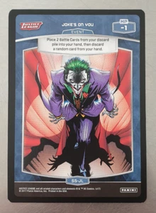 2017 Panini MetaX Justice League Joke's on You TCG Card S5-JL - Picture 1 of 2