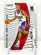 2015-16 Panini Clear Vision Red Rookie Revision #'d /99 Ray Allen Bucks
