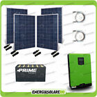 Kit solare fotovoltaico 1.1KW Wechselrichter Edison30 3KW 24V PWM Batterie OPzs