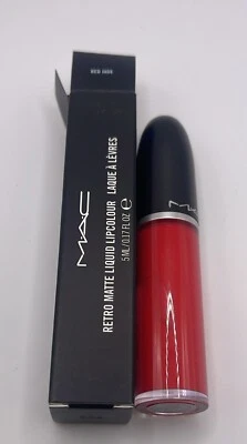 MAC Retro Matte Liquid Lipcolour RED JADE Lip Stick Stain 0.17 oz New in Box - Image 1 of 2