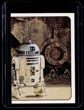 1977 Star Wars Panini Mini Sticker DROIDS BEFORE THE SANDCRAWLER #37