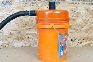 Adaptador de polvo de bloqueo de manguera de aspiradora de tienda de 1 7/8" para separador de polvo ciclónico Dustopper - Imagen 1 de 6
