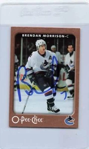 2006/07 OPC #476 Brendan Morrison Canucks Signed Auto *H5569 - Picture 1 of 2