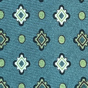 £65 MICHELSONS MENS GUMSIL PRINTED ARCHIVE FOULARD SILK TIE UK HAND MADE Y6 - Picture 1 of 10