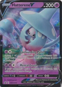 Hatterene V  SWSH055  SWSH: Sword & Shield Promo Cards - Picture 1 of 1