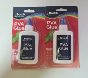 PVA Art & Craft Glue - Duo Pack - Clear Drying Adhesive - 236ml Total - Perfect - Picture 1 of 8