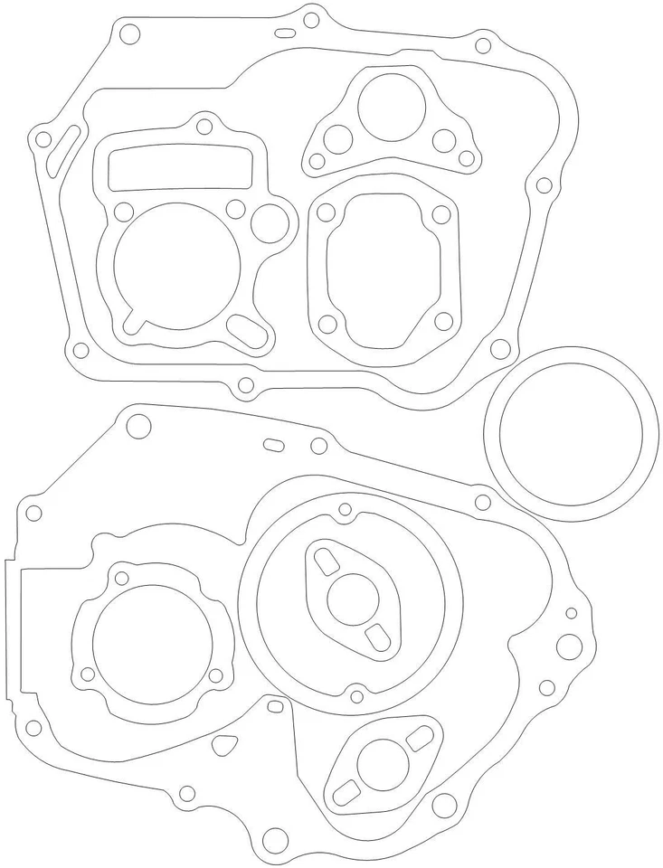 Honda CL70 Gasket SET A - Изображение 1 из 1