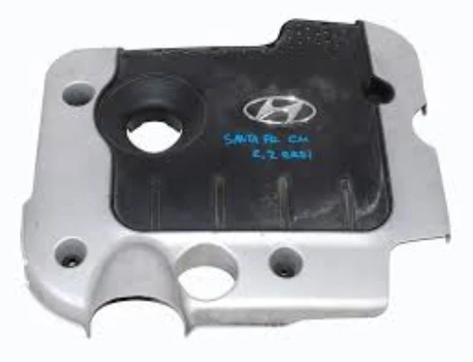 GENUINA NUEVA CUBIERTA DE MOTOR TRAJES HYUNDAI SANTA FE 2.2L AUTO 2007 Foto 1 de 1