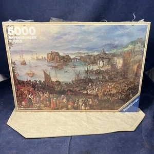 Ravensburger The Fish Market 5000 Pieces Puzzle - Sealed - Picture 1 of 17
