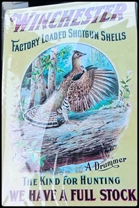 Winchester Tin sign - Factory Loaded Shells - We Have A Full Stock 11x8 Inches - Picture 1 of 1