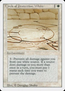 1x Circle of Protection: White - NM - Revised Edition - SPARROW MAGIC mtg - Picture 1 of 1