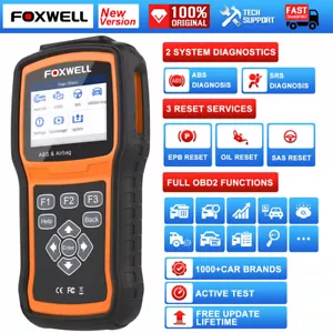 FOXWELL OBD2 Scanner Car Diagnostic Tool Bidirectional WIFI UPDATE 3 Resets Scan - Bild 1 von 12