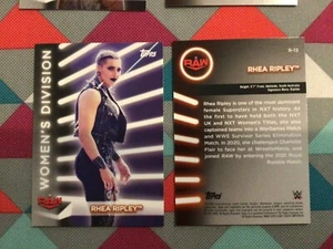 Rhea Ripley #R-13 RAW 2021 Topps WWE Women’s Division Roster - Picture 1 of 1