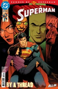Superman #27 Williamson Mora cubierta A por un hilo sin leer casi nuevo 9,4 - Imagen 1 de 1