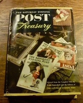 Saturday Evening Post Treasury book 1954 1st printing hardcover DJ - Image 1 of 4