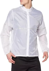 Reebok Herren Jacke Laufjacke SportjackeTrainningsjacke, Regenjacke, weiß, S - Bild 1 von 4