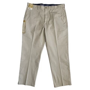 Haggar Men's Size 40X32 Classic Fit Premium Comfort Khaki Flat Front Pant New - Picture 1 of 15