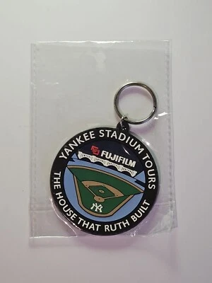 New York Yankees Stadium Tours Keychain Sealed Fujifilm House That Ruth Built - Image 1 of 4