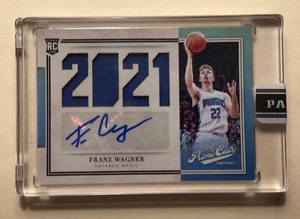 2021-22 Panini NBA Instant FRANZ Wagner Rookie Prime Cuts Auto 7/10 MAGIC - Picture 1 of 2