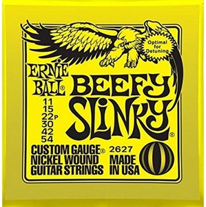 Cuerdas para guitarra eléctrica Ernie Ball 2627 Beefy Slinky Nickel Wound - PAQUETE DE 6 - Imagen 1 de 1