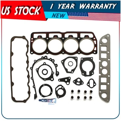 Комплект прокладок головки для 1997-2002 Jeep Wrangler Dodge Dakota 2,5 л L4 VIN P OHV - Изображение 1 из 4