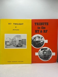RT Twilight & Tribute to the RT & RF Jim Blake 2 Vols Tapa Blanda Regent Transport - Imagen 1 de 2