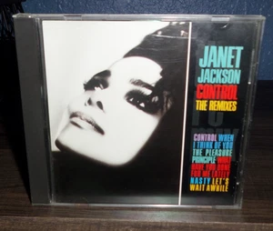 JANET JACKSON CONTROL THE REMIXES U.K 87 CD WHEN I THINK OF YOU NASTY LETS WAIT - Picture 1 of 7