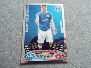 MATCH ATTAX EXTRA 2011/12 GARY CALDWELL - WIGAN : CAPTAIN TRADING CARD - Picture 1 of 1