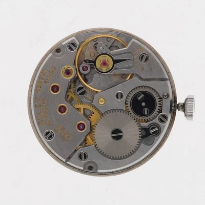 ROLEX Movement Cal.1600 Manual Winding with Cellini Dial Silver Round Authentic - Image 1 of 3