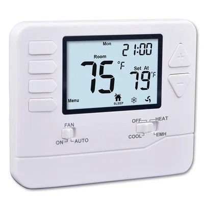 Heagstat H725 5/1/1 Day Programmable Heat Pump Thermostat, 2 Heat/1 Cool DIY ... - Image 1 of 4