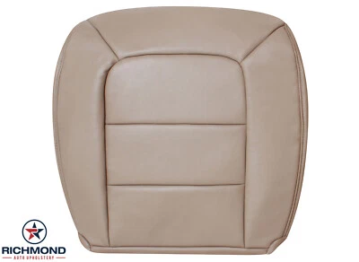 2001-2002 Ford Explorer Sport Trac -Driver Side Bottom Leather Seat Cover Tan - Image 1 of 4