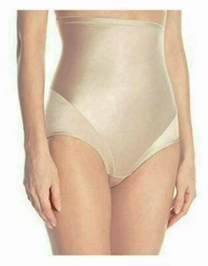 Naomi & Nicole Shapewear, 7115 Comfortable Firm Hi-Waist Brief Nude Small - Picture 1 of 2