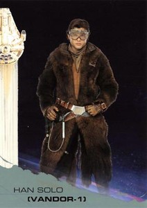 Solo: A Star Wars Story SILVER PARALLEL BASE Card #38 / HAN SOLO (Vandor-1)