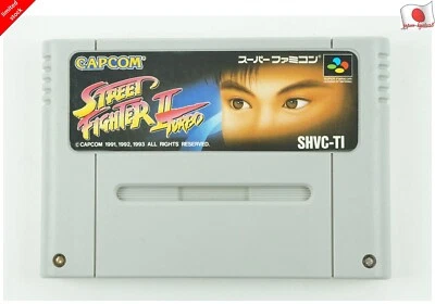 Street Fighter 2 Turbo SNES Capcom Nintendo Super Famicom From Japan - Image 1 of 3