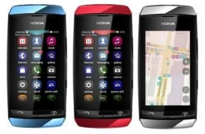 Oryginalny telefon komórkowy Nokia Asha 306 Wi-Fi GSM 850 900 1800 1900 odblokowany - Zdjęcie 1 z 6