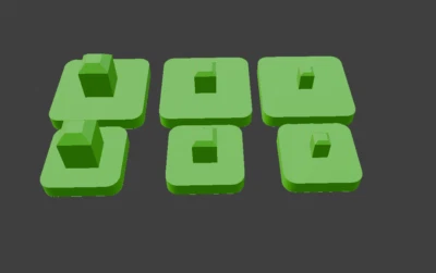 3D RHINO Individual Socket Holder - Size Options | Drawer Organiser | Toolbox Organiser